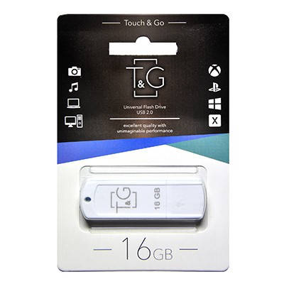 

Флеш-накопитель USB 16GB T&G 011 Classic Series White (TG011-16GBWH)