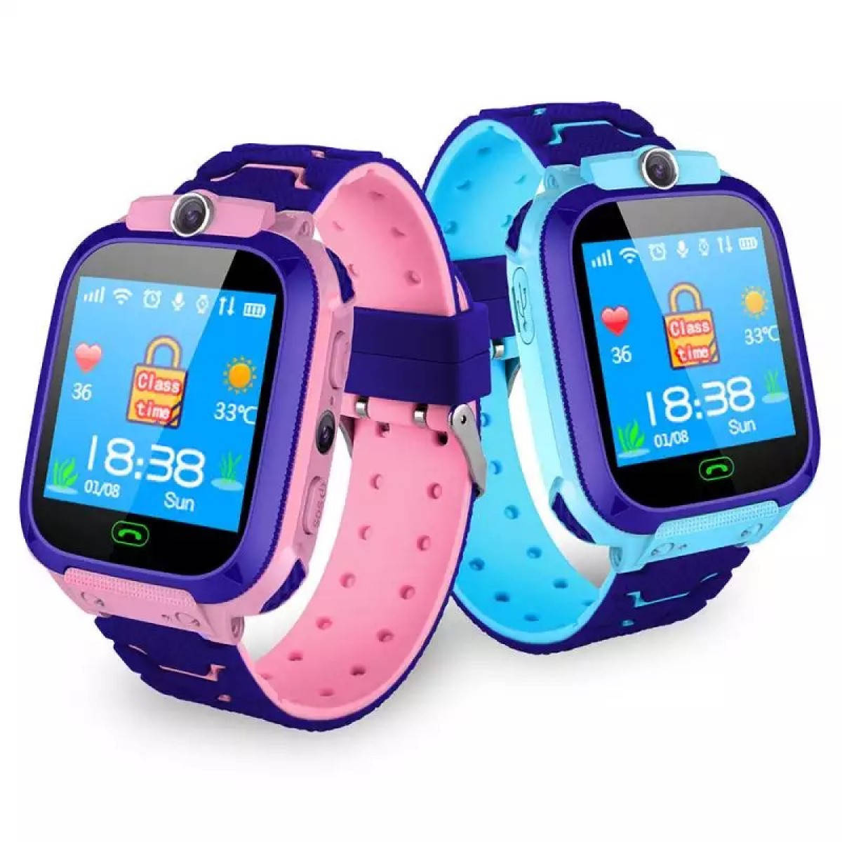 

Детские часы Smart Baby watch Q12B/S12B SIM+GPS LBS