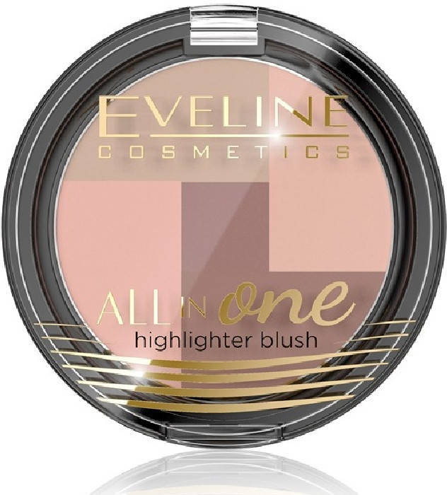 

Румяна Eveline Cosmetics All In One Highlighter Blush