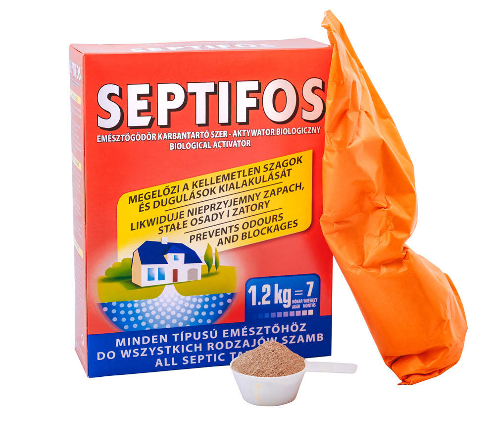 

Septifos 1,2 кг бактерии для выгребных ям