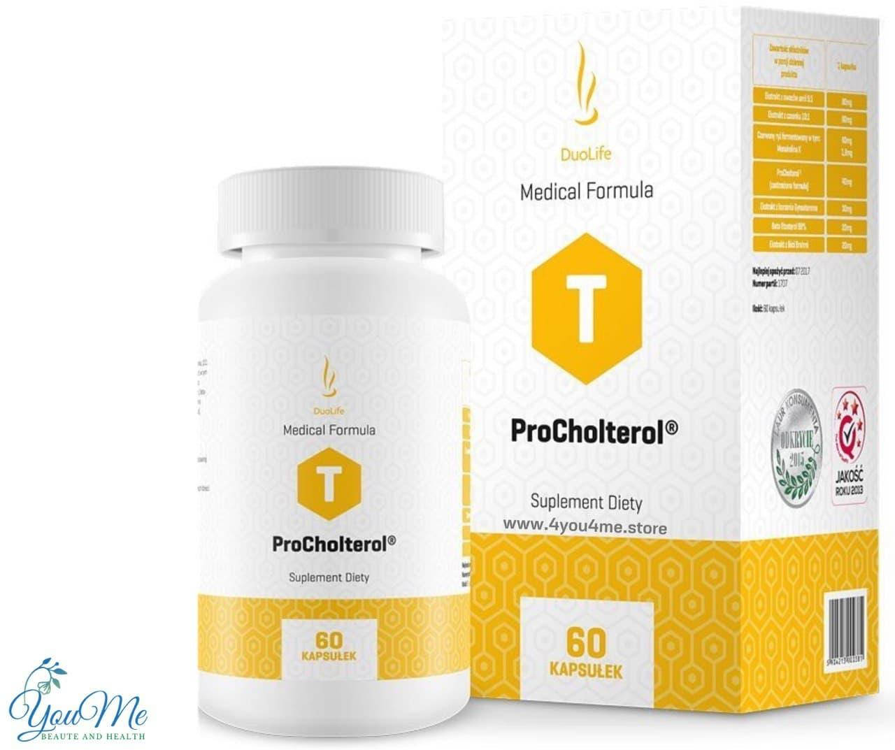 

DuoLife Medical Formula ProCholterol Дуолайф ПроХолтерол защищает вены, сердце 60 капсул