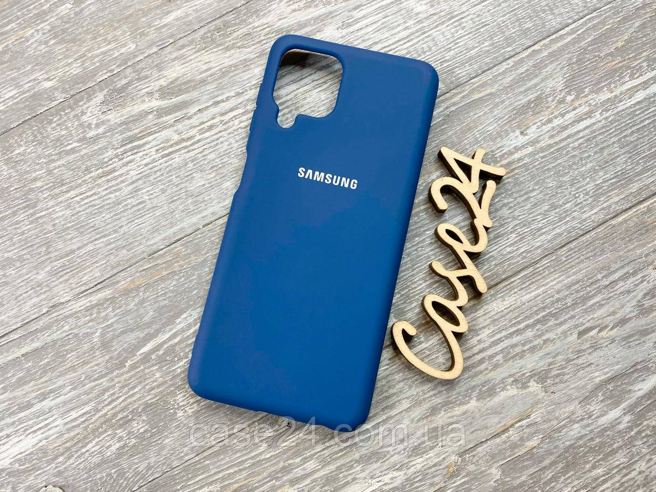 

Чехол Soft touch для Samsung Galaxy M22 (7 цветов) синий