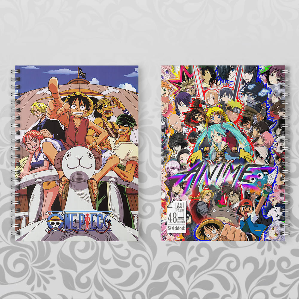 

Скетчбук Аниме One Piece 028