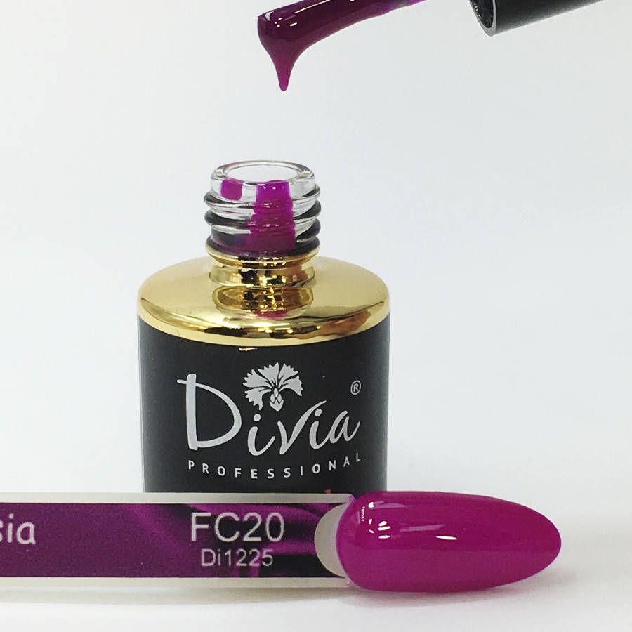 

Divia Гель-лак для ногтей Fuchsia №FC20