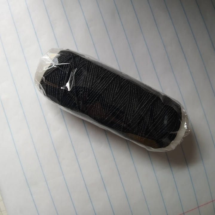 

Нитка-резинка черная (36 штук), Черный