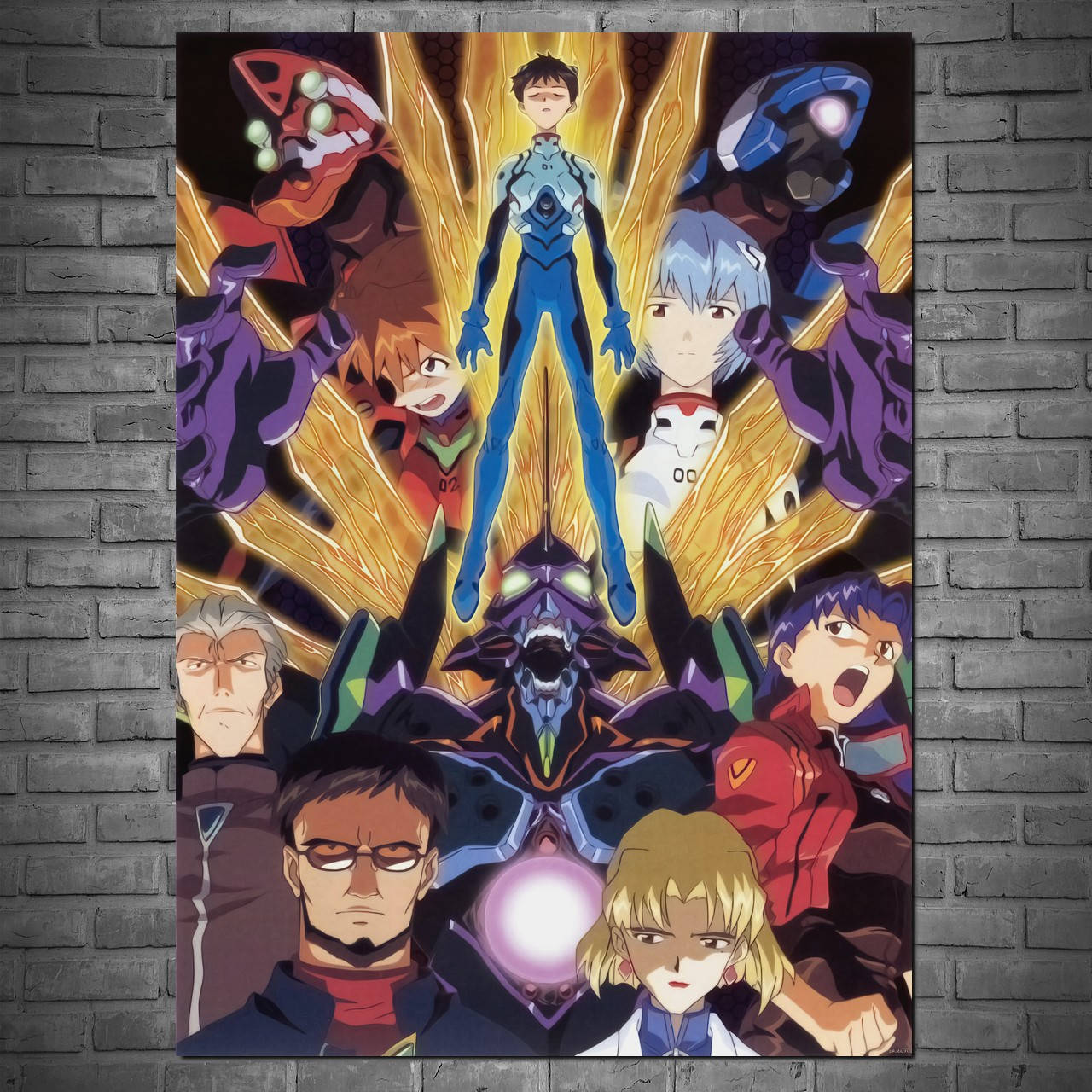 

Плакат "Евангелион, Neon Genesis Evangelion" (артикул 4624) 42, Полуглянец, 30
