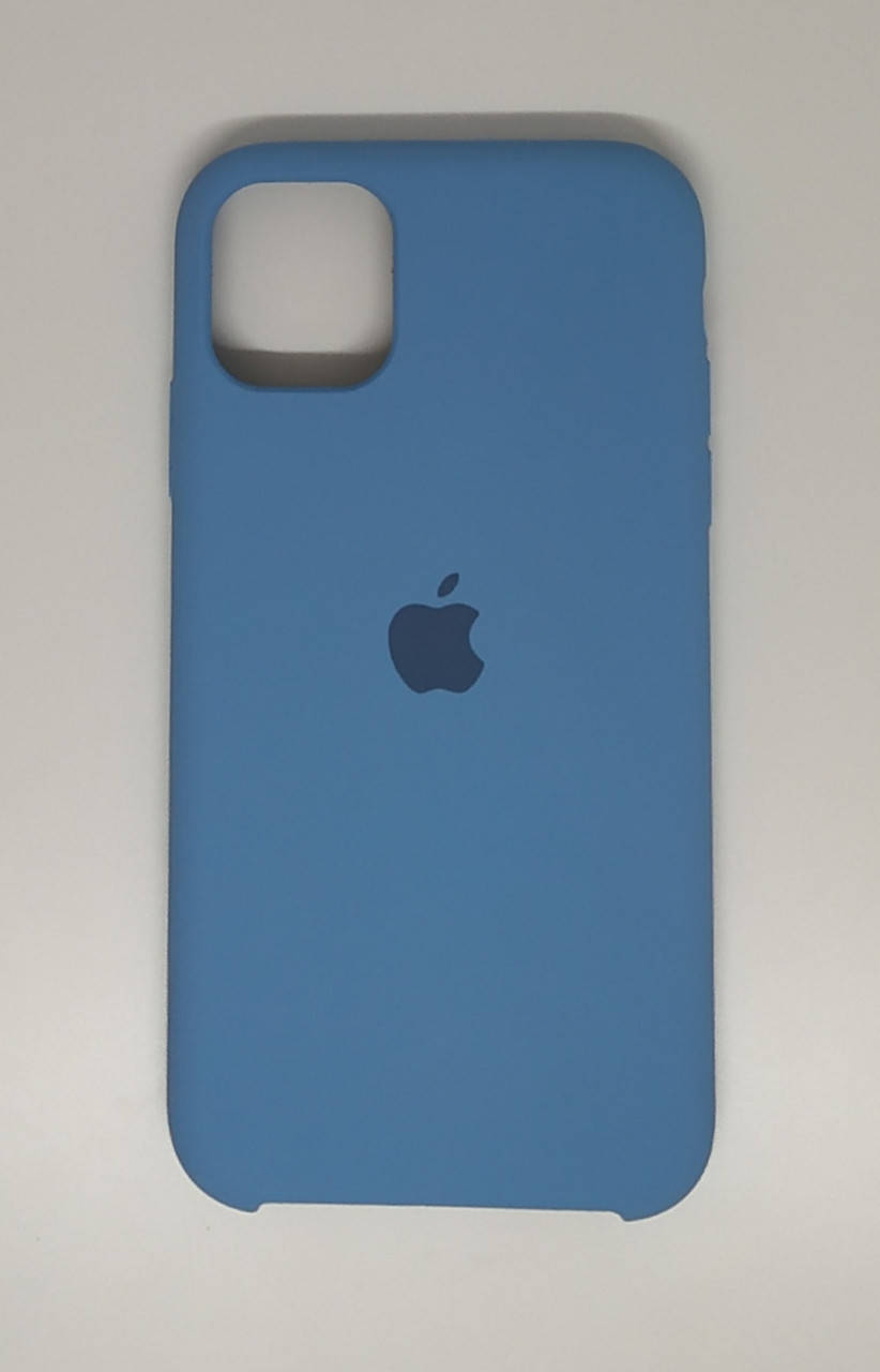 

Чехол Silicon iPhone 11 Pro Max - "Васильковый №53"