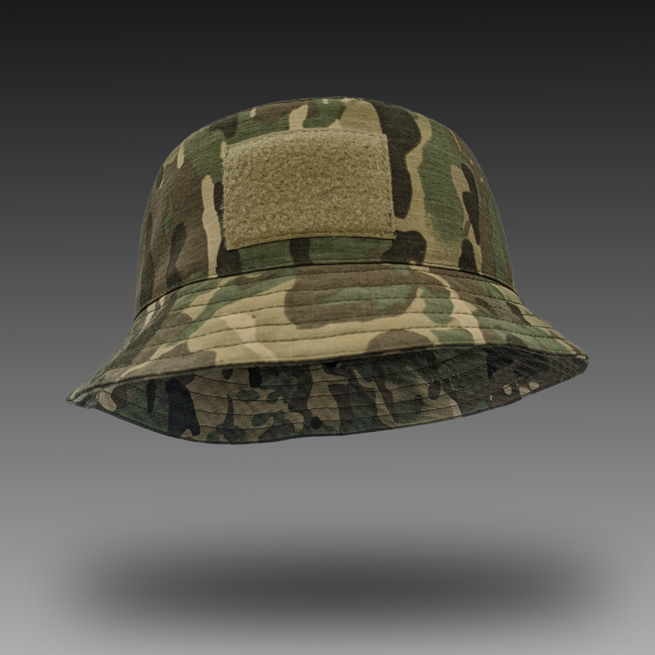 

Панама тактическая камуфляжная мультикам с липучкой