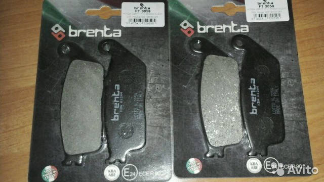 

Надежные органические тормозные колодки для мототехники BRENTA 3059