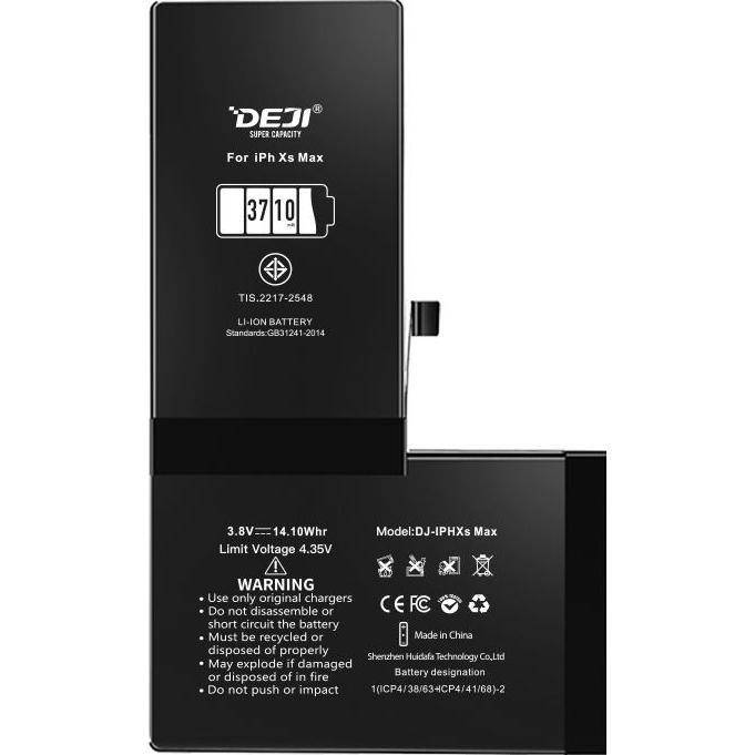 

Усиленная аккумуляторная батарея DEJI (3710 mAh) для Apple iPhone Xs Max