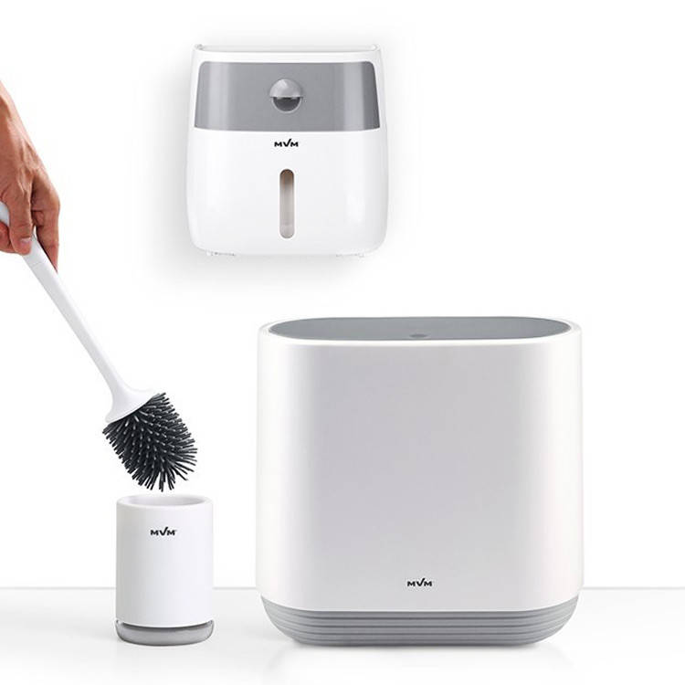 

Набор аксессуаров для санузла белый/серый MVM-2