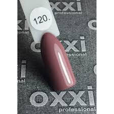 

Гель-лак Oxxi № 120 красно-бежевый, эмаль 10 ml