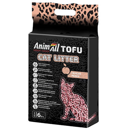 

AnimAll TOFU (ТОФУ) СОЕВЫЙ наполнитель в туалет для кошек 6л