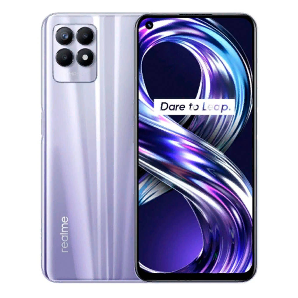 

Смартфон Realme 8i 4/128GB (Stellar Purple) Global [64577], Фиолетовый
