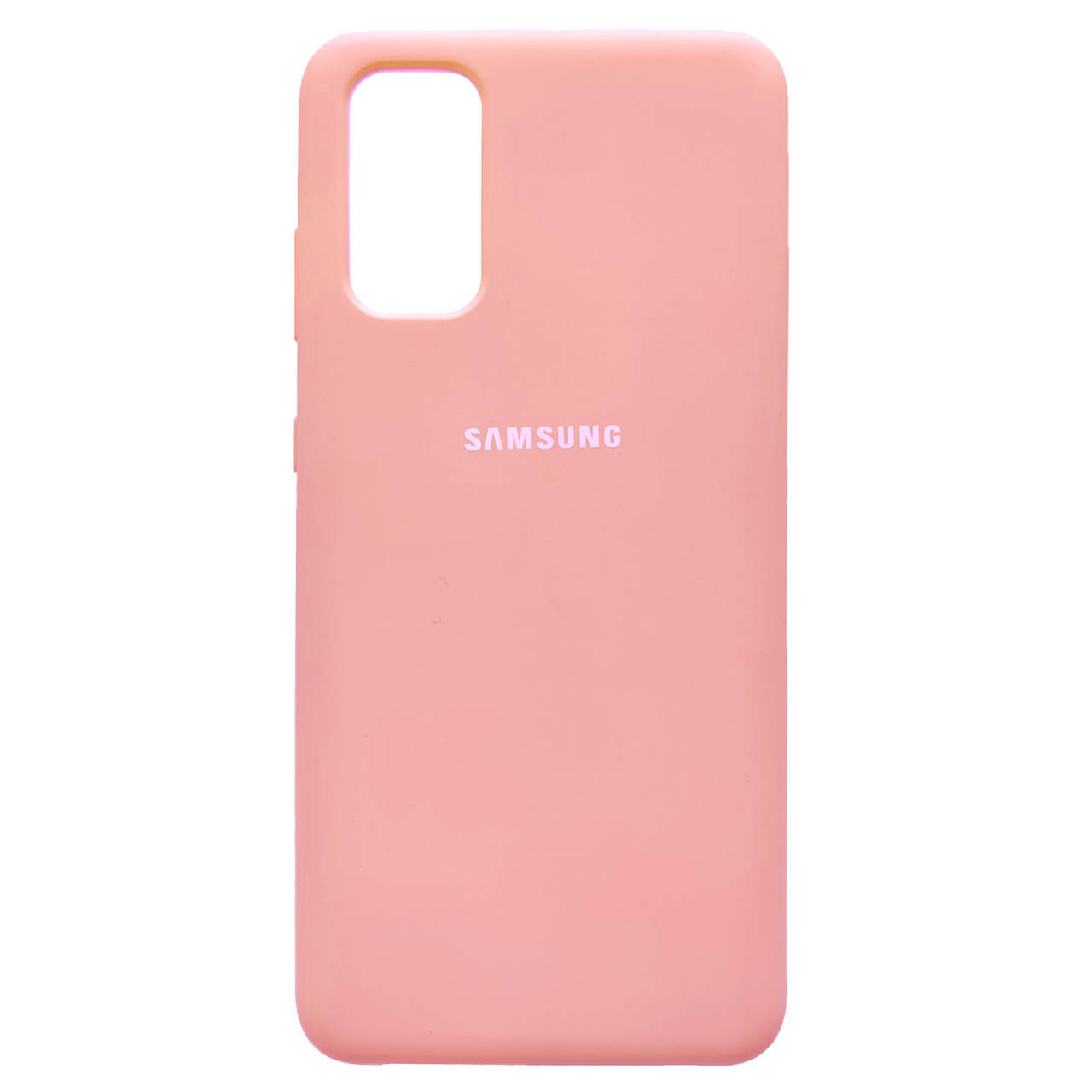

Чехол Silicone Case для Samsung Galaxy S20 Light Pink