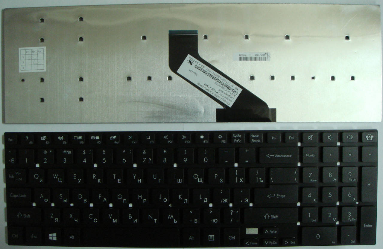 

Клавиатура Acer Packard Bell Easynote P5we0 P5ws5 P7ys5 P5ws0, Черный
