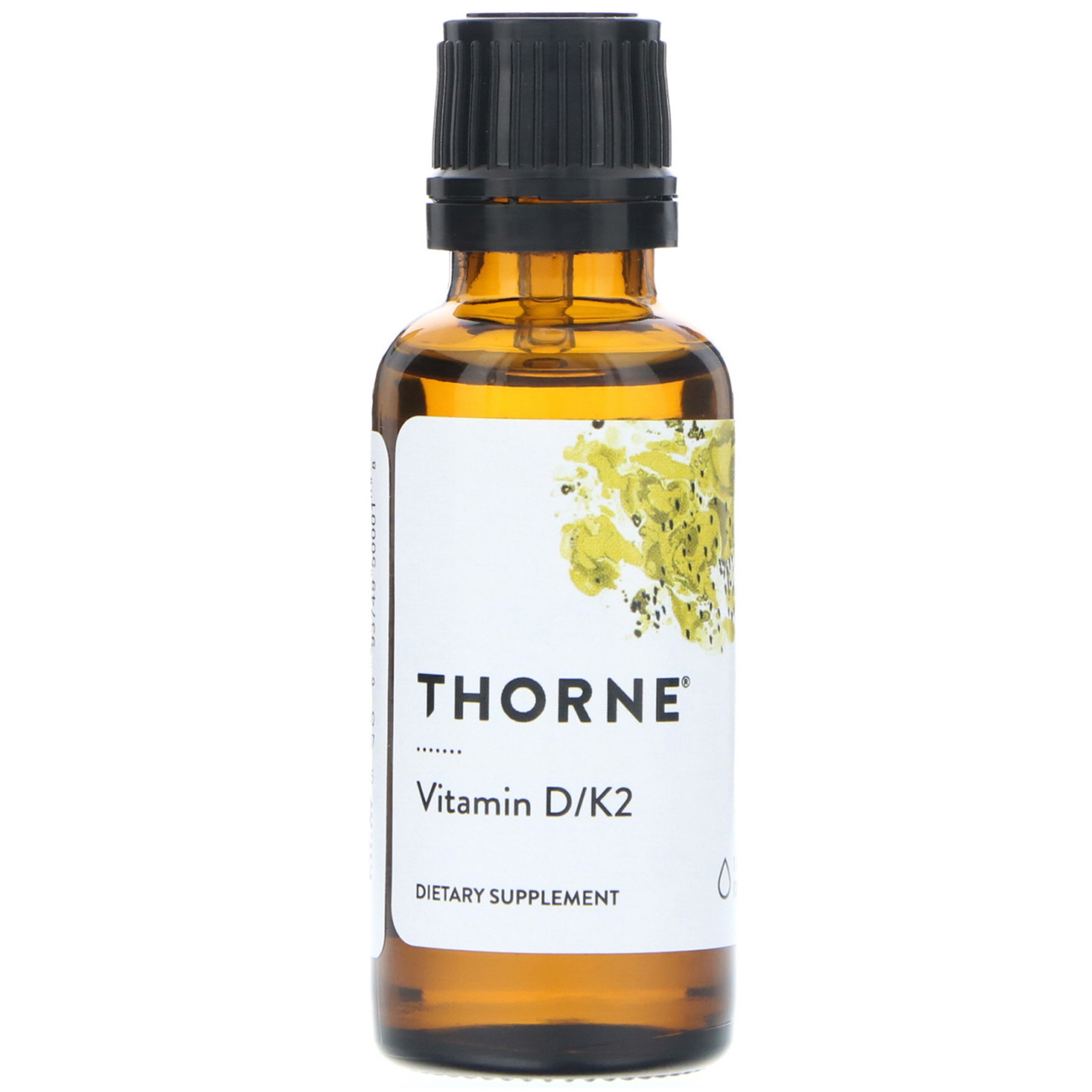 

Витамин D/K2, Thorne Research, 1 жидкая унция (30 мл)