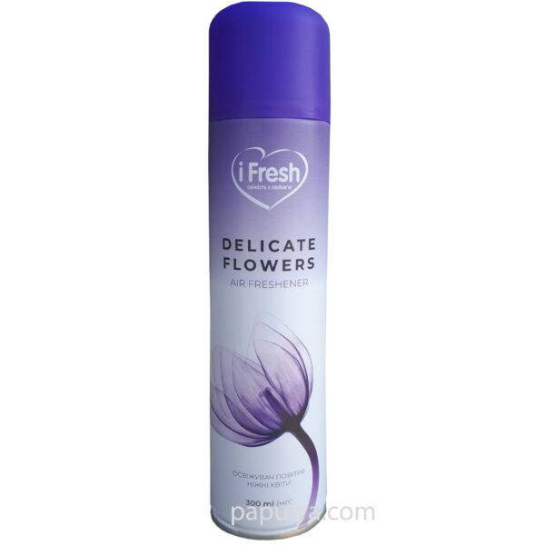 

Освежитель воздуха Delicate Flowers с ароматом нежных цветов iFresh 300 мл