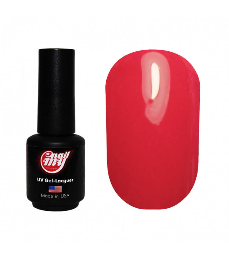 

Гель лак My nail 9 мл №374 гренадин