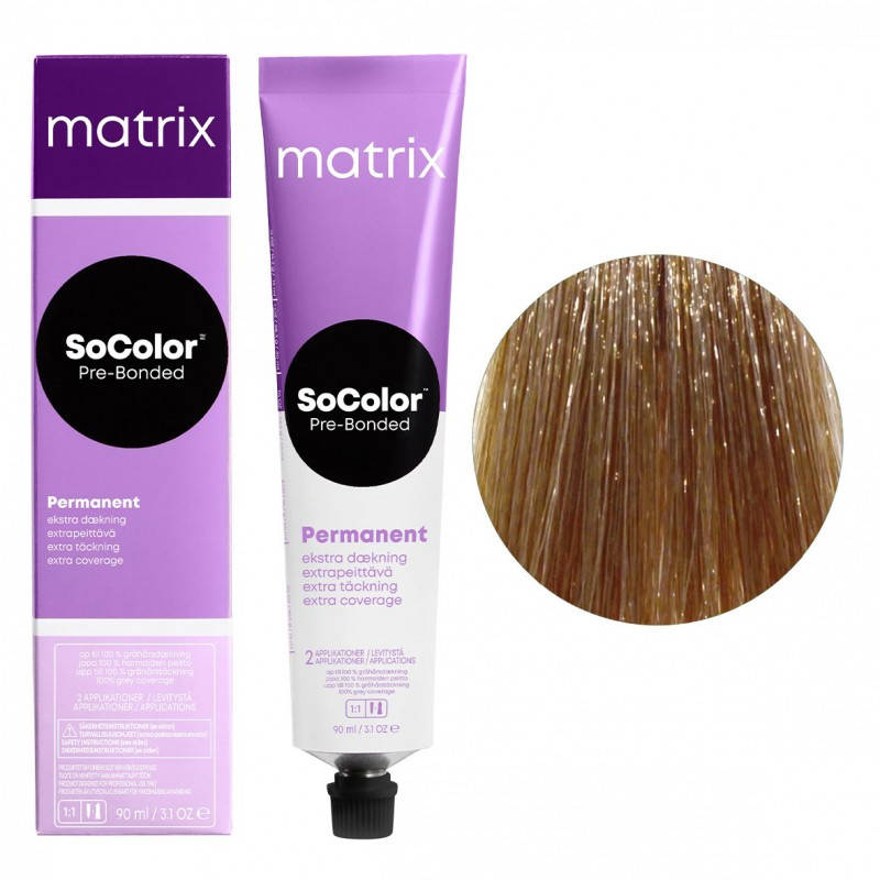 

Стойкая крем краска для волос Matrix SOCOLOR.Pre-Bonded Extra Coverage 509N 90 мл