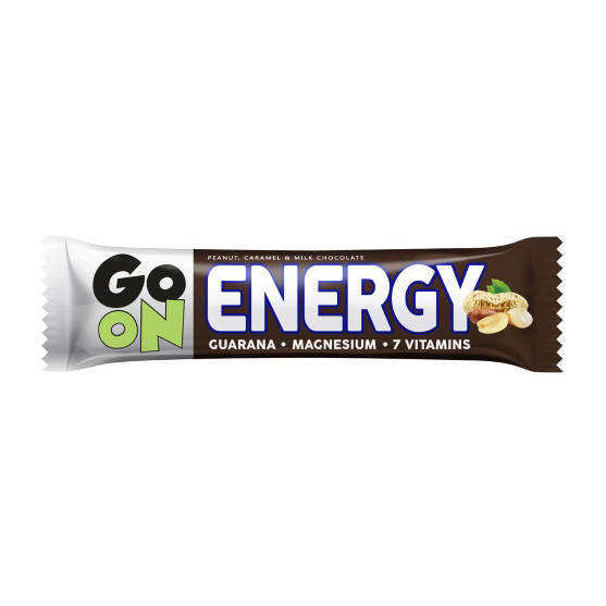 

Энергетический батончик GoOn Nutrition Energy Bar 50 g peanut, caramel & milk chocolate