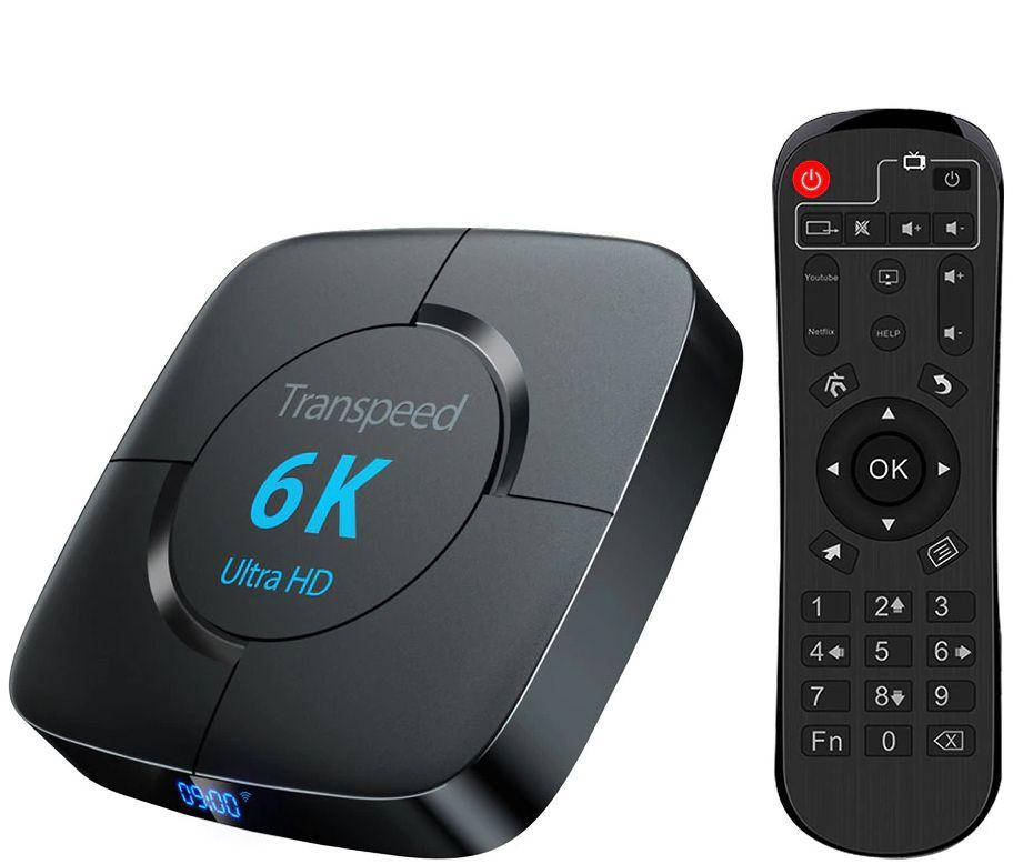 

Смарт приставка Transpeed 6K 4/64Gb