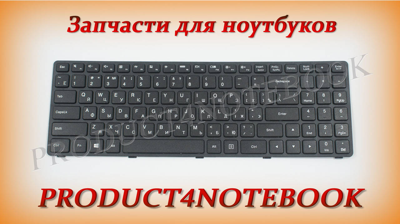 

Клавиатура для ноутбука LENOVO (IdeaPad 100-15IBD) rus, black, Черный