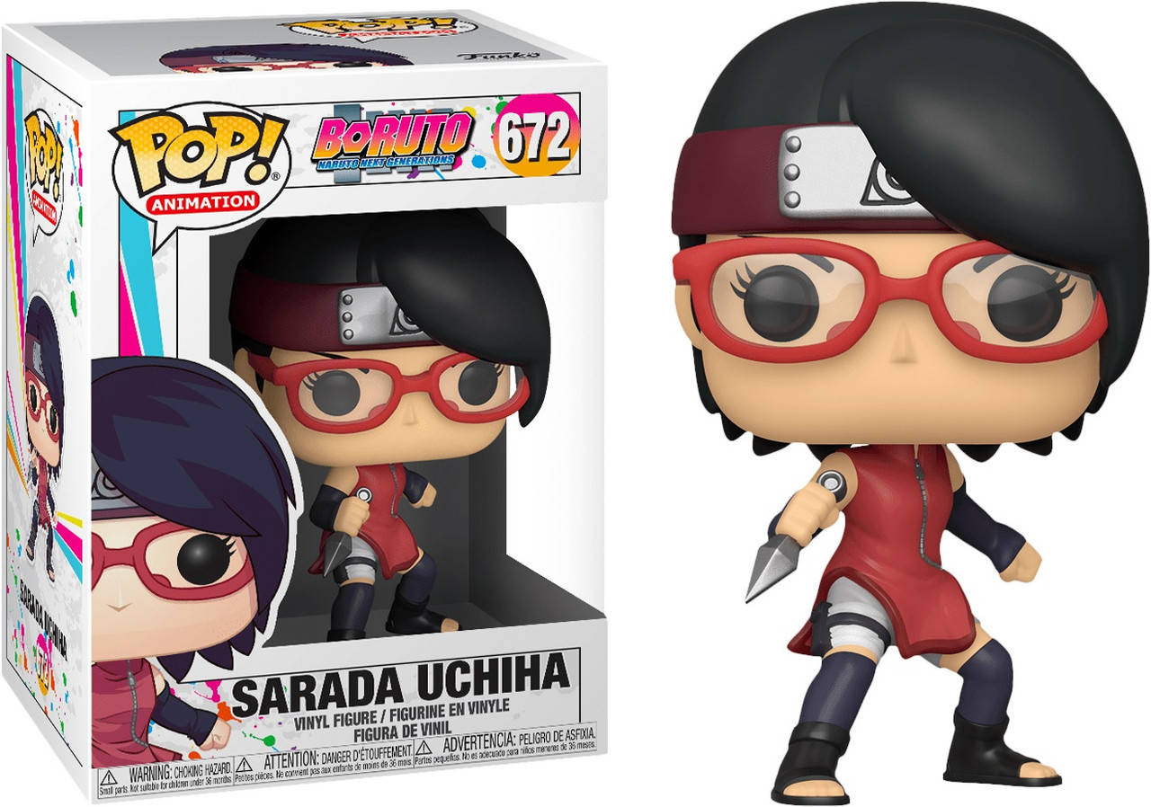 

Фигурка Funko Pop Фанко Поп Boruto Боруто Sarada Uchiha Сарада Учиха 10 см B SU 672
