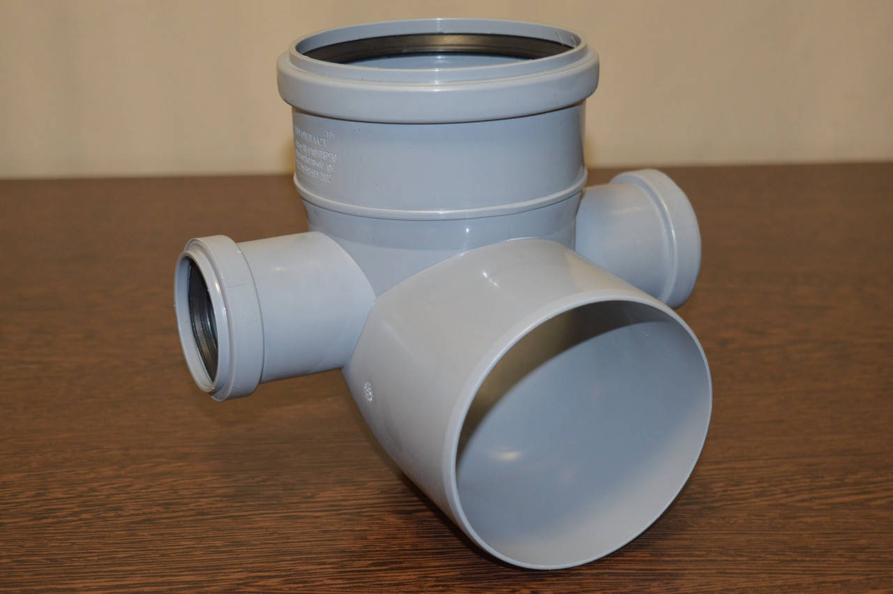 

Колено канализационное 110*50*50*90 УШАСТИК ЕВРОПЛАСТ