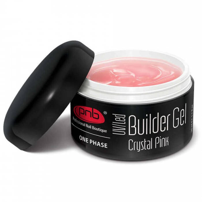 

Гель камуфлирующий PNB Builder Gel Crystal Pink 15 ml, Розовый