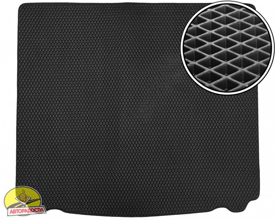 

Коврик в багажник для Peugeot 407 '04-10 седан, EVA-полимерный, черный (Kinetic)