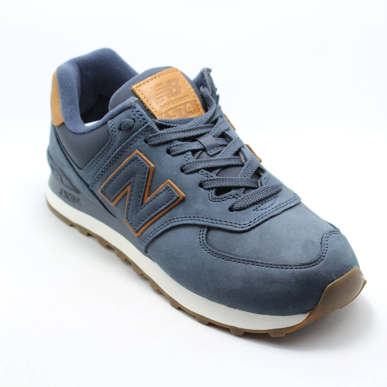 

Кроссовки мужские New Balance ML574NBD, оригинал, нубук, синий 45.5