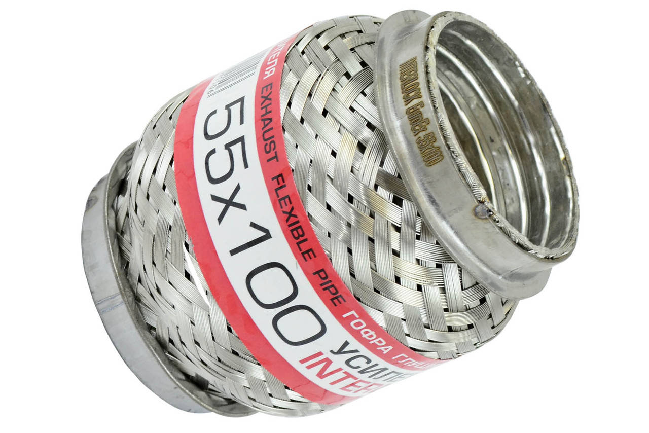 

Гофра глушителя 55x100 (интерлок) EuroEx