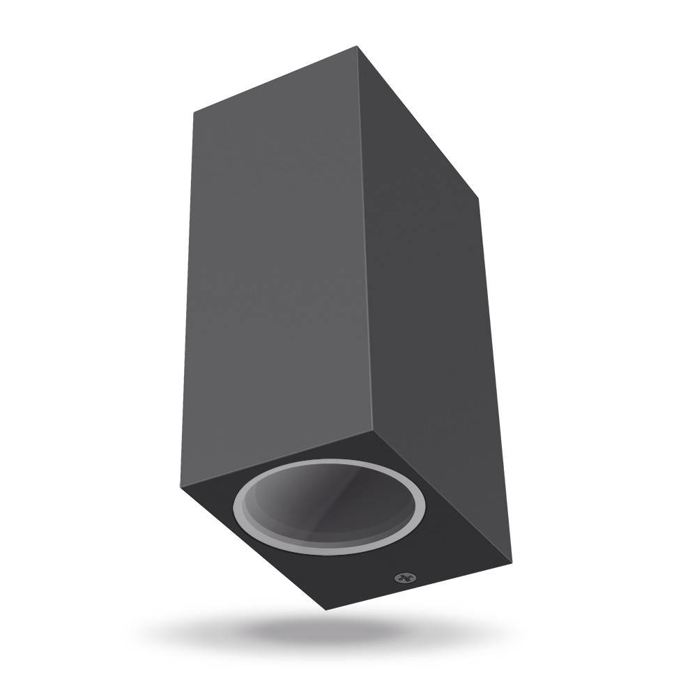 

LED светильник уличный настенный архитектурный AR012 IP54 GU10x2 VIDEX VL-AR012G