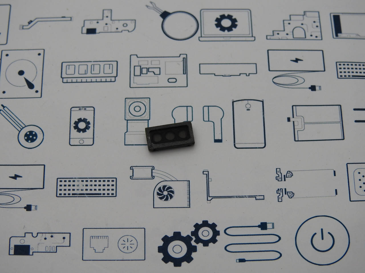 

Динамик слуховой Xiaomi redmi 4x (Receiver) Сервисный оригинал с разборки