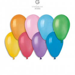 

Шари Gemar 100x 21cm / 8" Standard Assorted #086 A80, Разные цвета