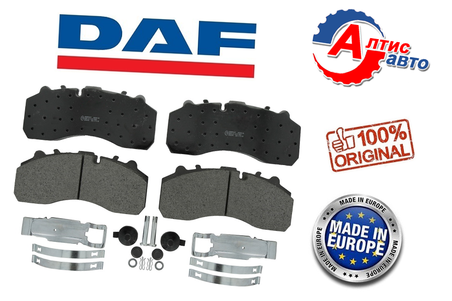 

Тормозные колодки DAF XF 95 105, CF 85 75 65 LF 45 55