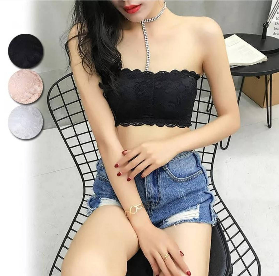 

Кружевной топ бюсгальтер, бра, летний топ, Белый