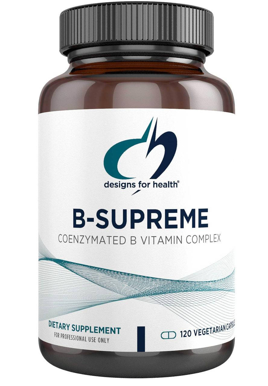 

Designs for Health B Supreme / Комплекс витаминов группы Б 120 капсул