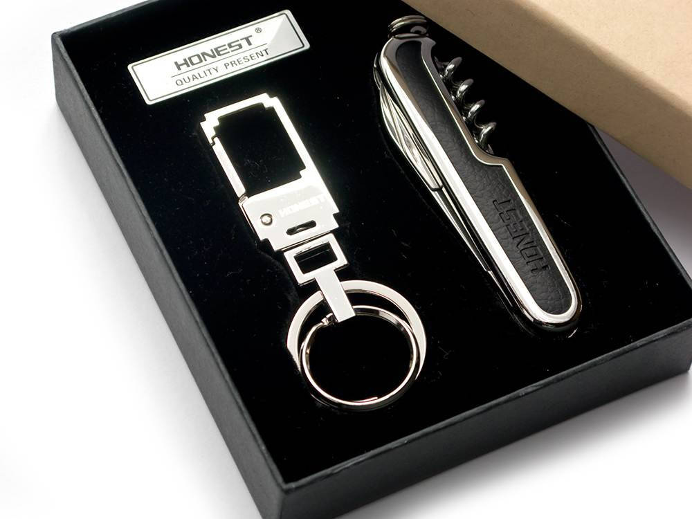 

Подарочный набор (Нож с брелоком)(BCG11-230)(14х12х3,5 см)