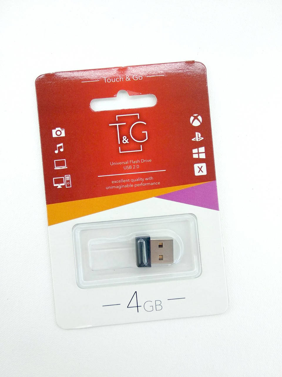 

Флеш-накопитель Usb 4Gb T&G 010 Shorty series