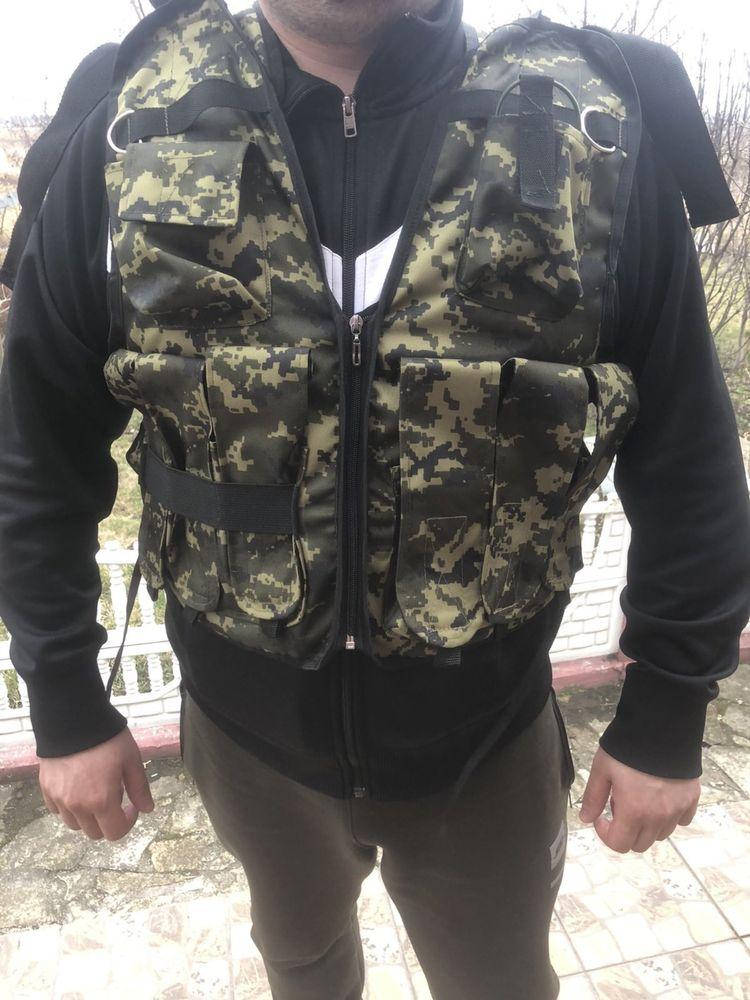 

Розгрузочный жилет, розгрузка камуфляж жилетка