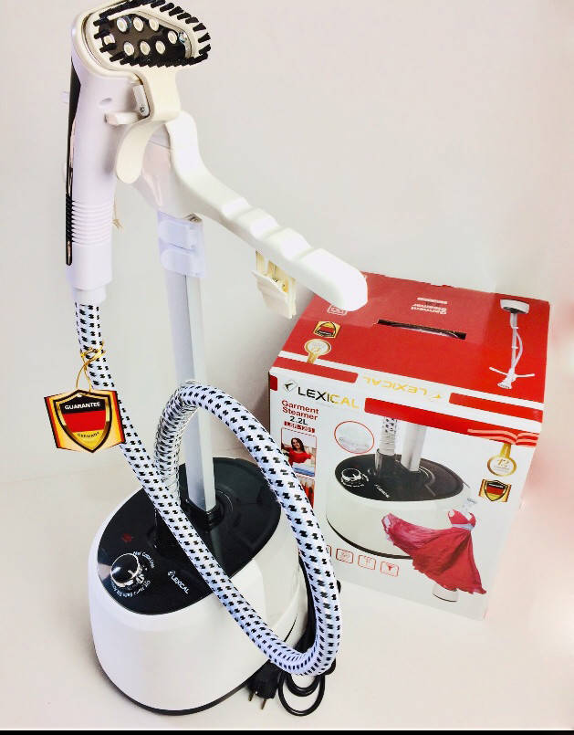 

Вертикальный отпариватель Lexical Мощность 1800 Ватт, Объем: 2,2 л, подставка, регулировка высоты Белый