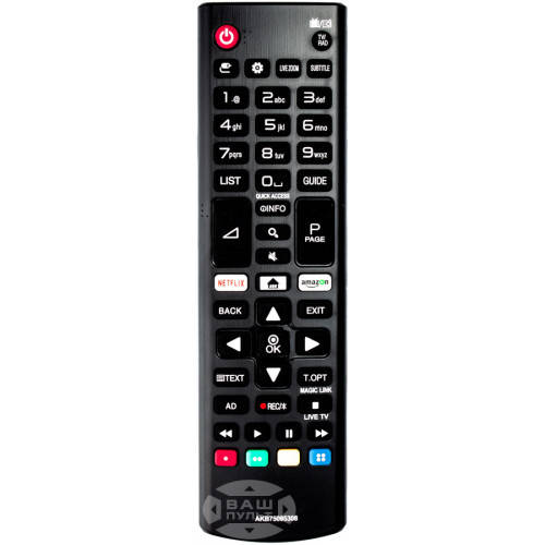 

Пульт для LG AKB75095308 Netflix, Amazon