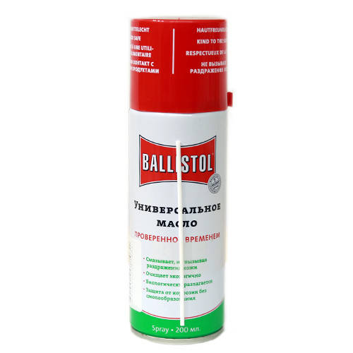 

Масло Ballistol 200мл. ружейное, спрей 21760