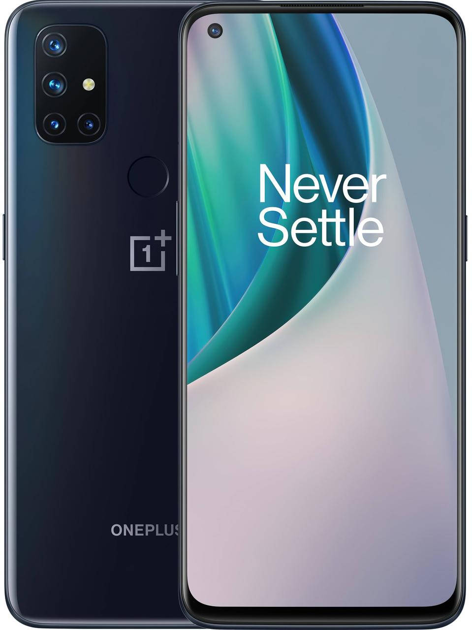 

Смартфон OnePlus Nord N10 5G 6/128Gb Midnight Ice UA UCRF, Синий