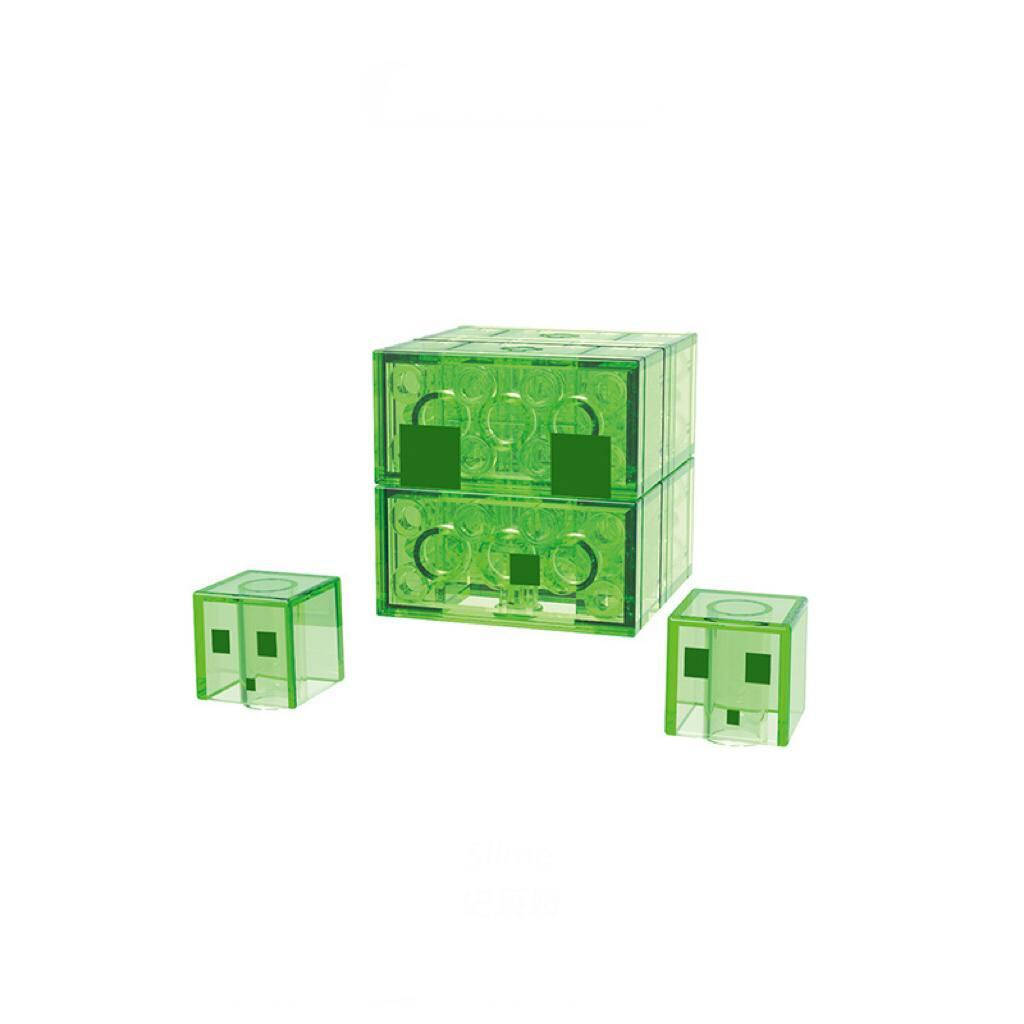 

Конструктор в стилі лего Майнкрафт фігурка Слайм Slime Minecraft LEGO, Салатовый