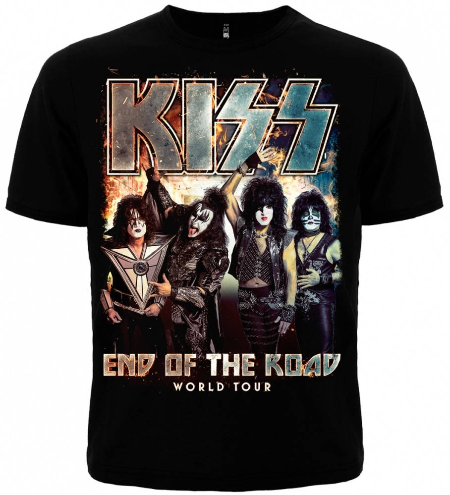 

Футболка Kiss "End of the Road" (world tour) L