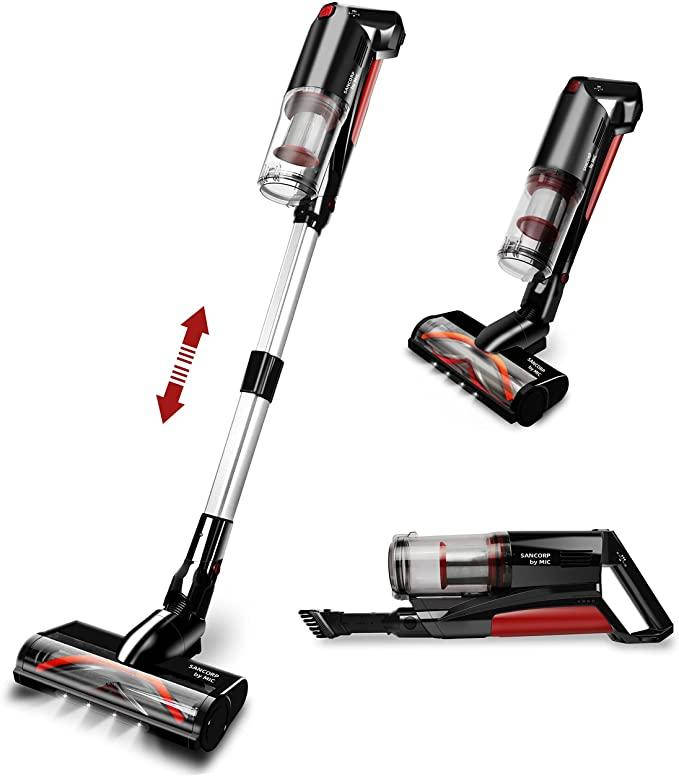 

Пылесос, пылесос MIC Аккумуляторный пылесос 24000 pa со светодиодной электрической щеткой, наст