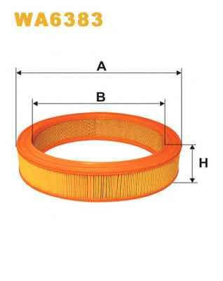 

Воздушный фильтр WIX Filters WA6383 VW Audi Skoda Seat